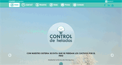 Desktop Screenshot of controlheladas.com